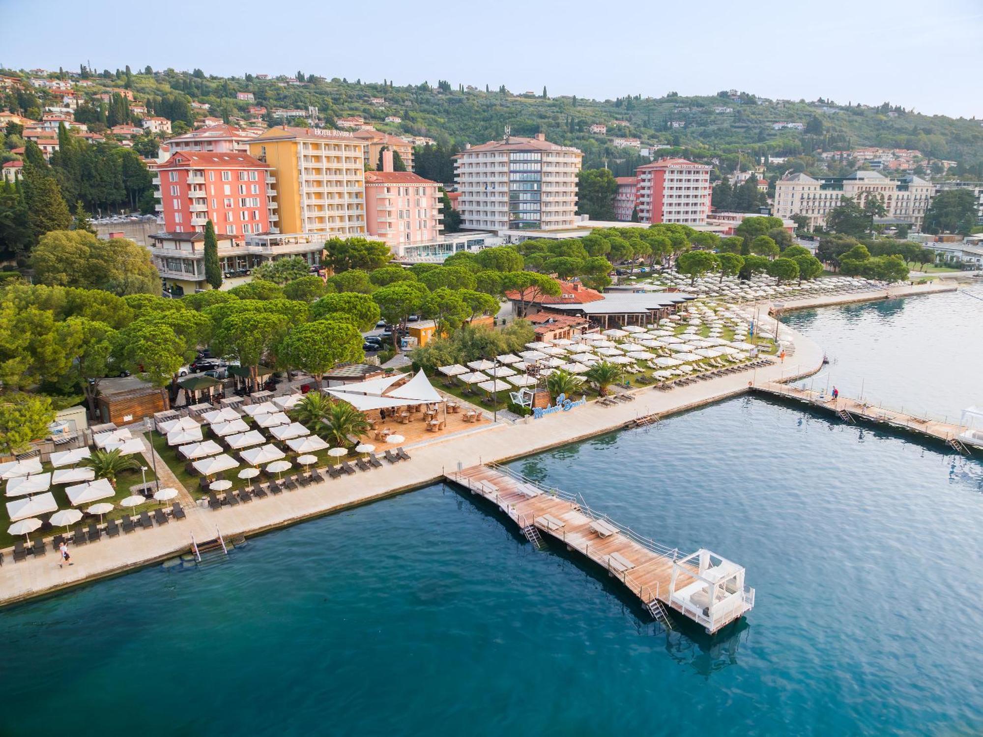 Hotel Slovenija - Terme & Wellness Lifeclass بورتوروز المظهر الخارجي الصورة View of Port of Ohrid